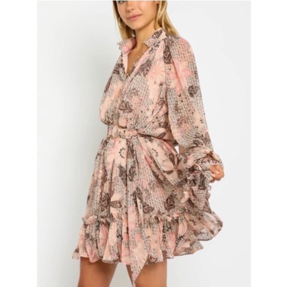 Belted Mini Dress